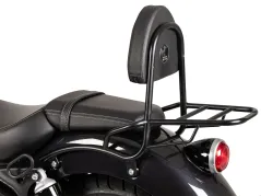 Sissybar con portapacchi nero per Royal Enfield Super Meteor 650 (2023-)