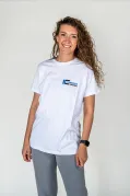 T-shirt bianca girocollo