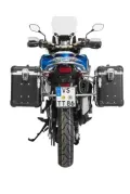 Sistema di valigie ZEGA Evo per Honda CRF1000L Africa Twin (2018-) / CRF1000L Adventure Sports volume 38/45, colore portavaligie silver, colore E-S