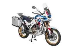 Sistema di valigie ZEGA Pro per Honda CRF1100L Africa Twin (2022-) / Adventure Sports volume 31/38, colore portapacchi silver, colore alluminio natura