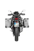 Sistema di valigie ZEGA Pro per Honda CRF1100L Africa Twin (-2021) volume 31/38, colore portavaligie silver, colore E-S