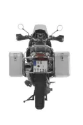 Sistema di valigie ZEGA Mundo per BMW R1200GS fino al 2012/ BMW R1200GS Adventure fino al 2013 volume 31/38, colore portavaligie silver, colore alluminio naturale