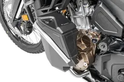 Cassetta attrezzi con barra paramotore NO DCT - completa - inox per Honda CRF1100L Africa Twin / CRF1100L Adventure Sports