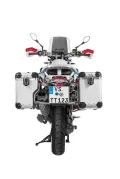 Sistema speciale ZEGA Evo X per BMW R1200GS fino al 2012/ BMW R1200GS Adventure fino al 2013, volume 45/45, colore portavaligie silver, colore E-S