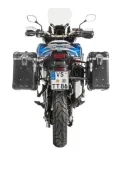 Sistema valigie ZEGA Evo per Honda CRF1000L Africa Twin (2018-) / CRF1000L Adventure Sports volume 31/38, colore portavaligie silver, colore E-S