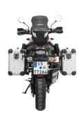 Sistema valigie ZEGA Evo per KTM 1050 Adventure/1090 Adventure/1290 Super Adventure/1190 Adventure/1190 Adventure R volume 31/38, colore portavaligie silver, colore E-S