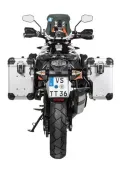 Sistema speciale ZEGA Evo X per KTM 1050 Adventure/ 1090 Adventure/ 1290 Super Adventure/ 1190 Adventure/ 1190 Adventure R volume 38/38, colore portavaligie silver, colore E-S