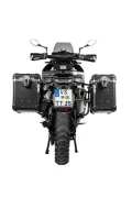 Sistema di valigie ZEGA Evo per Husqvarna Norden 901, KTM 890 Adventure/ 890 Adventure R/ 790 Adventure / 790 Adventure R volume 38/45, colore portapacchi argento, colore And-S