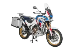 Sistema di valigie ZEGA Pro per Honda CRF1100L Africa Twin (2022-) / Adventure Sports volume 38/45, colore portapacchi silver, colore alluminio natura