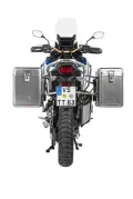 Sistema di valigie ZEGA Mundo per Honda CRF1100L Africa Twin (2022-) / CRF1100L Adventure Sports volume 38/45, colore portapacchi silver, colore alluminio natura