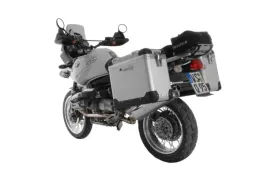 Sistema di valigie ZEGA Pro &quot;And-S&quot; 38/45 litri con supporto in acciaio inox per BMW R1150GS/ R1150GS Adventure/ R1100GS/ R850GS