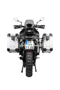 Sistema di valigie ZEGA Evo per Husqvarna Norden 901, KTM 890 Adventure/ 890 Adventure R/ 790 Adventure / 790 Adventure R volume 31/38, colore portapacchi nero, colore And-S