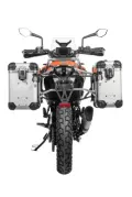 Kit valigie ZEGA Evo per KTM 390 Adventure volume 31/38, colore portavaligie silver, colore E-S