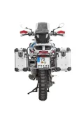 Sistema di valigie ZEGA Evo per BMW R1200GS (-2012)/ BMW R1200GS Adventure (-2013) volume 38/45, colore portavaligie silver, colore E-S